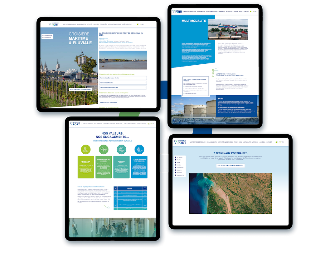 creation site internet port de bordeaux